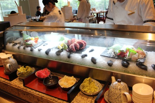 Another view of the Seafood Station Another view of the Seafood Station