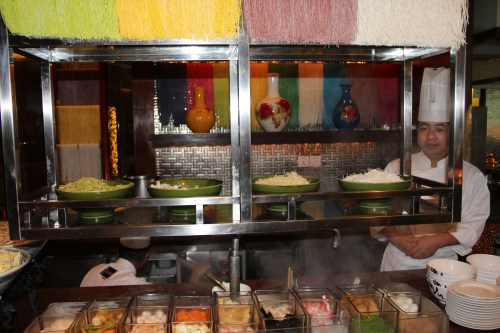 All of the beautiful coloured noodles are made by hand...... All of the beautiful coloured noodles are made by hand......