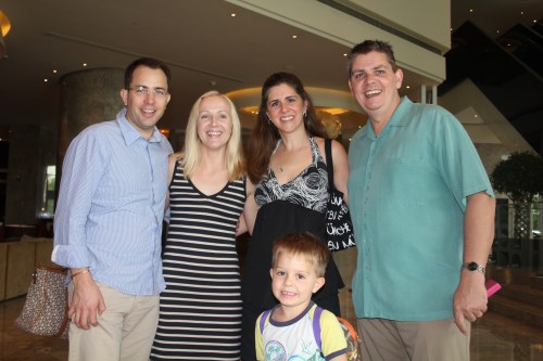 Matthew, Emma, Sara, Owen (and Oliver who sneaked in).  Isabelle took the photo!