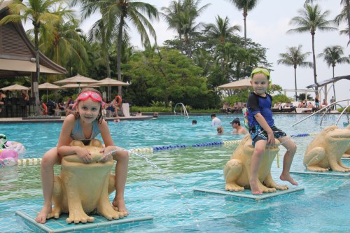 The pool was a kids paradise!