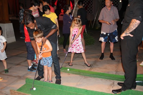 Lots of activities for the kids