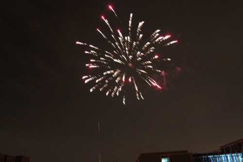 The best photo of the fireworks!