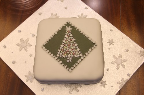 Owen's fabulous Christmas Cake