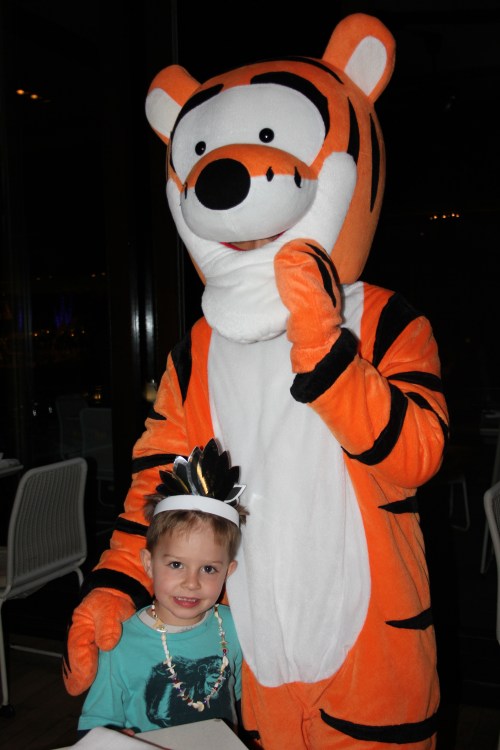 Tigger came too!