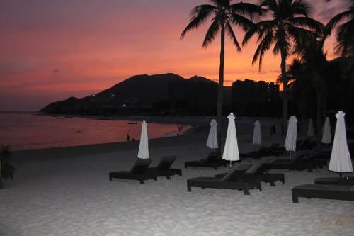 A beautiful Sanya sunset.