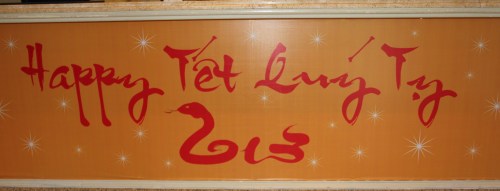 "Happy New Year" in Vietnamese