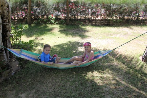 Good sharing of the hammock.