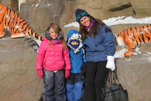 Wow Mum, we saw a lot of tigers!