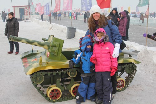 Time for a ride in the Tank!