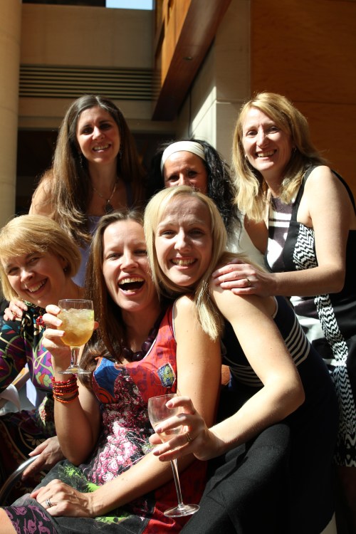The Emerald Girls: Jane, Marie, Sara, Suzanne, Emma and Jenny