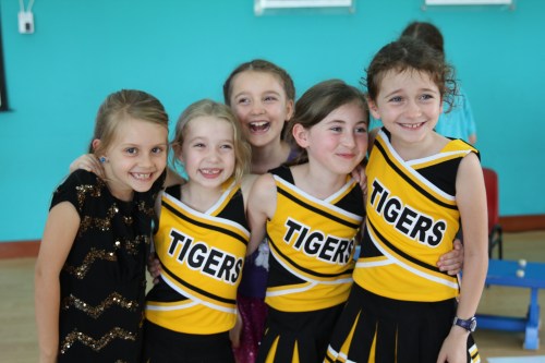 Isabelle, Ava, Sophia, Saskia and Sarah.