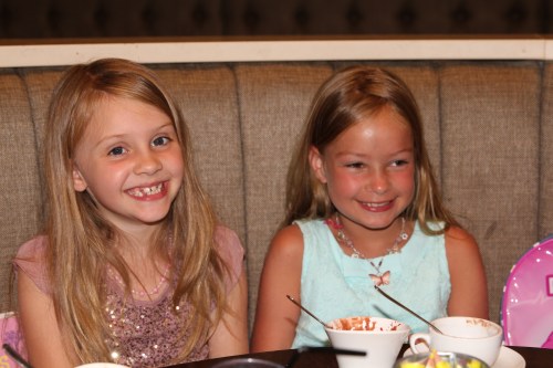 The giggling did not seem to stop between these 2.