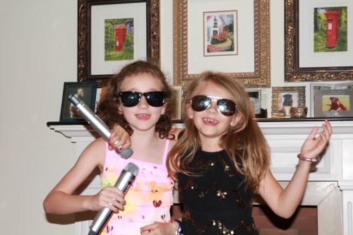 Sarah and Isabelle performing a duet!