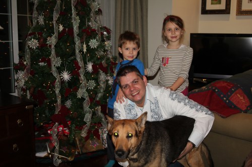 Family including Tetley Christmas 2013