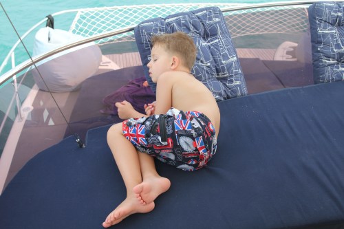 Afternoon nap time for Oliver.