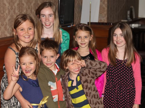 The kids at the Camel pub - they all played pool here!