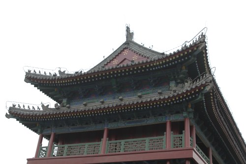 More intricate and fascinating architecture.  This was an important building, and you can tell because of the animals on the roof edges.