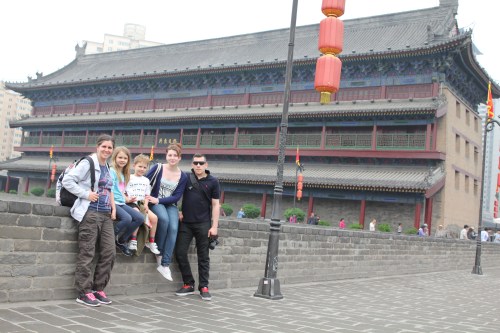 Hanging out over the City Gates.