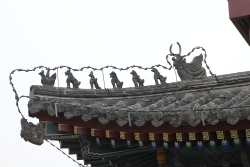 Xi'an City Walls important buildings 