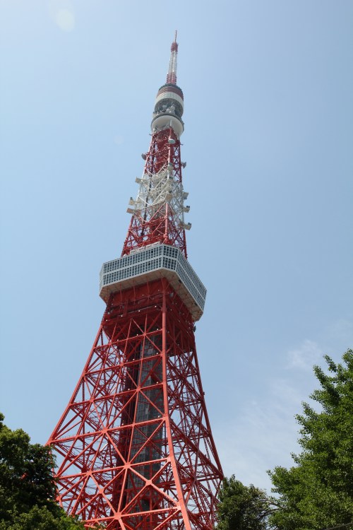 I also got a great view of the Tokyo Tower where we had been the day before!