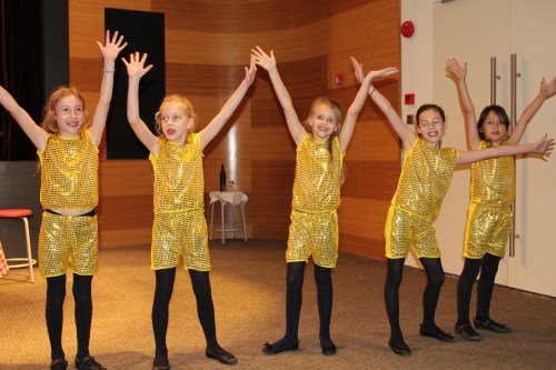 Huge smiles from all the girls.