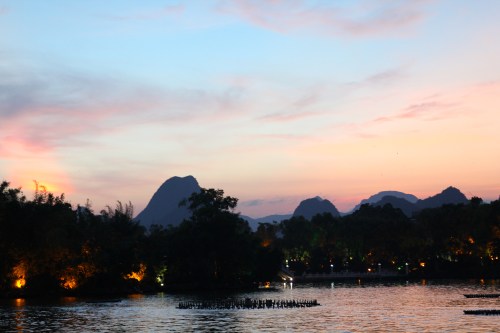 Another view from the boat.